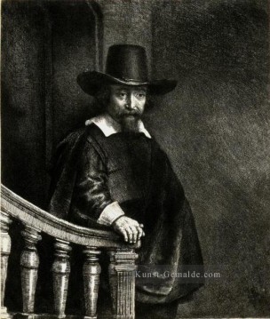 Ephraim Bonus jüdischen Arzt SIL Porträt Rembrandts Ölgemälde